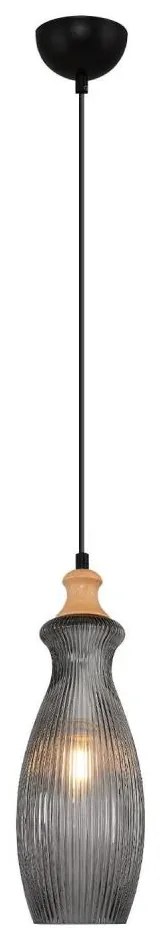 Пендел на кабел BOTTLE 1xE14/4W/230V опушен