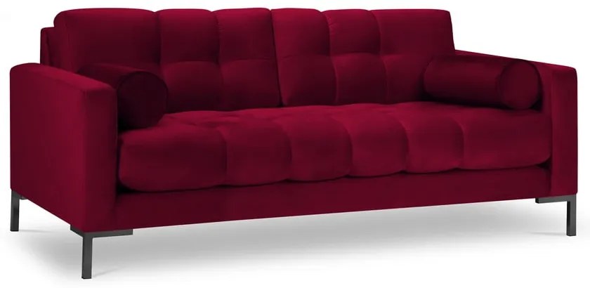 Червен кадифен диван Bali - Cosmopolitan Design