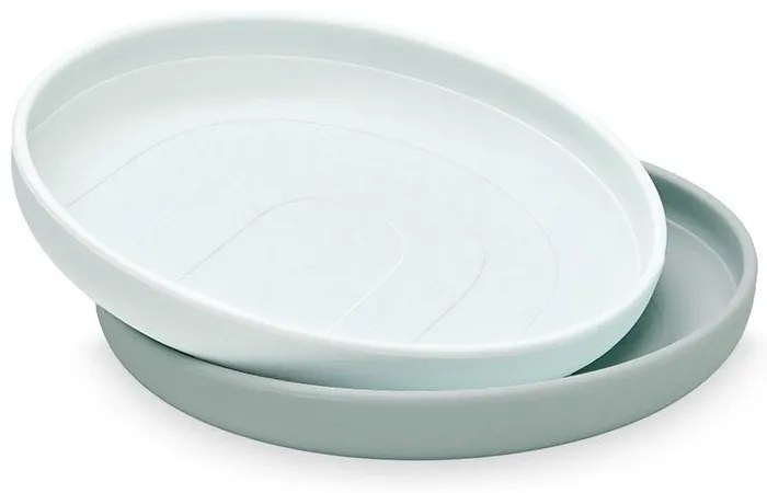 Сини силиконови детски чинии в комплект от 2 бр. ø 18,5 cm Petroleum – Cam Cam Copenhagen