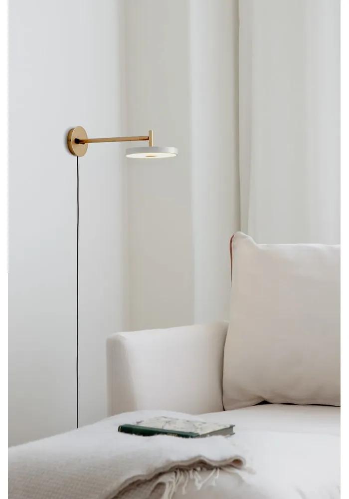 Бяла LED затъмняваща се стенна лампа ø 15 cm Asteria Wall Long – UMAGE