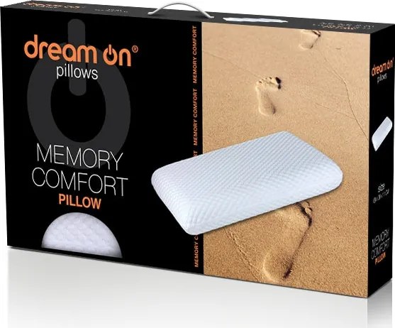 Възглавница Dream On, Memory Comfort, 68x40x12, Мемори пяна