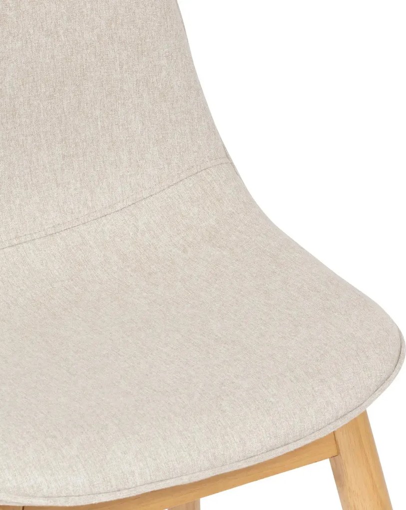 Трапезен стол atmosphera Ayati, Хевея - Сив