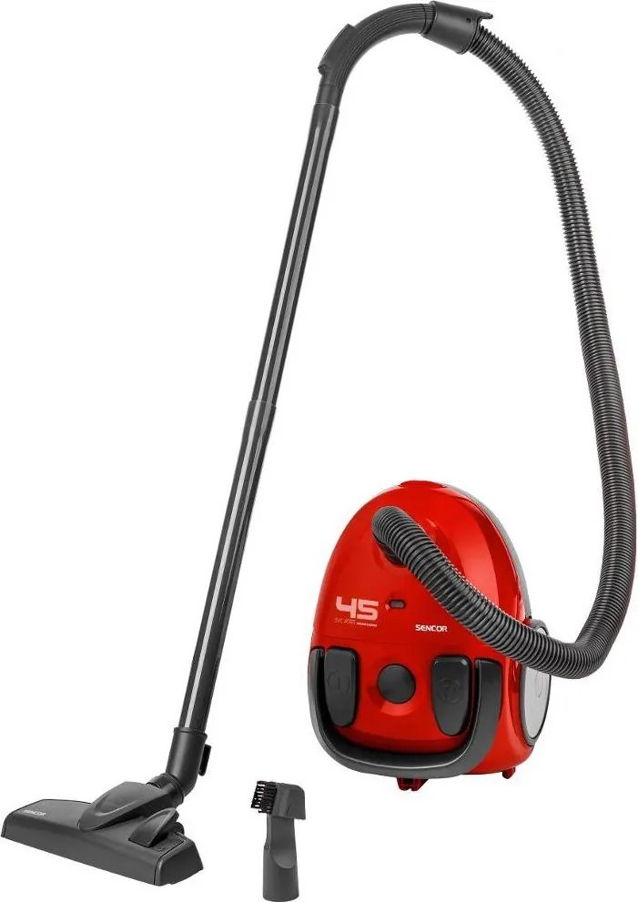Sencor - Прахосмукачка с торба 1,5 л 850W/230V червена/черна