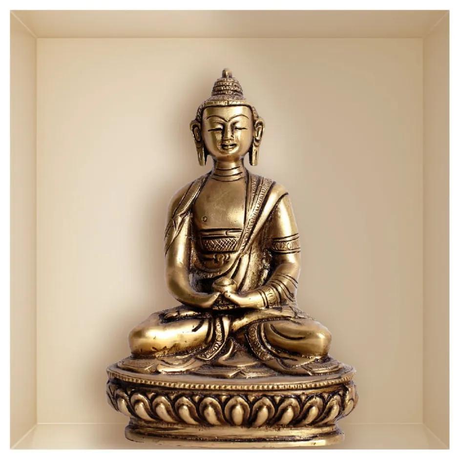 Стикер с 3D ефект Статуя на Буда - Ambiance