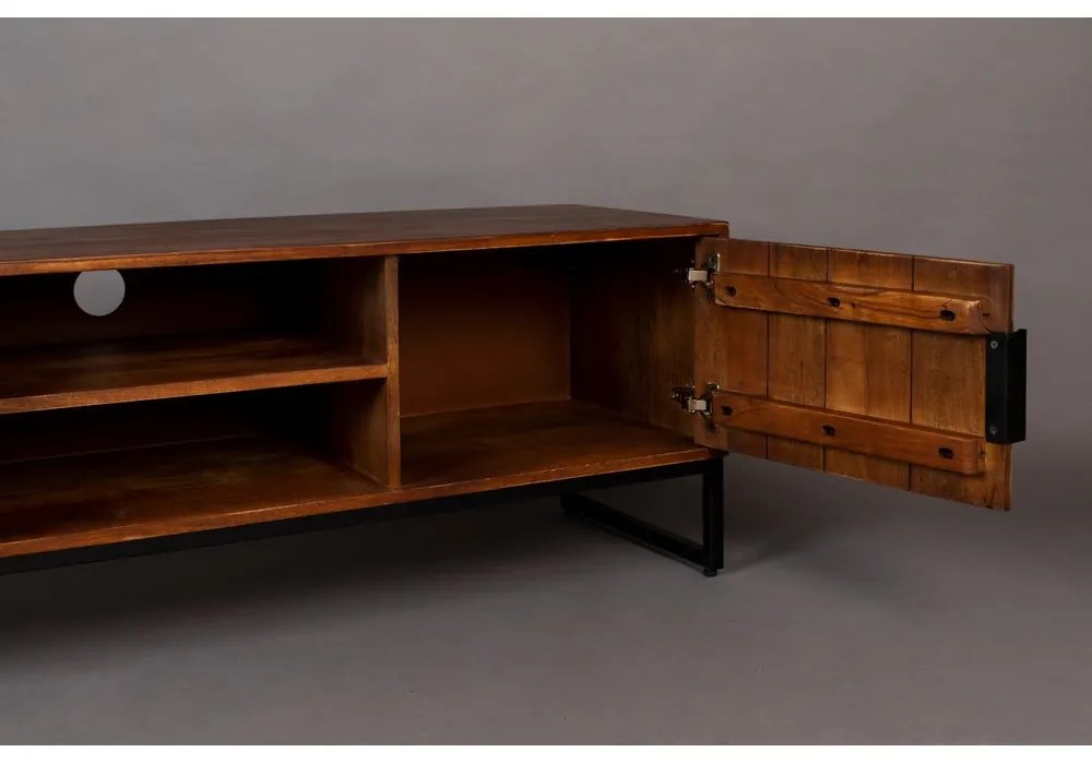 Кафява маса за телевизор Saroo - Dutchbone