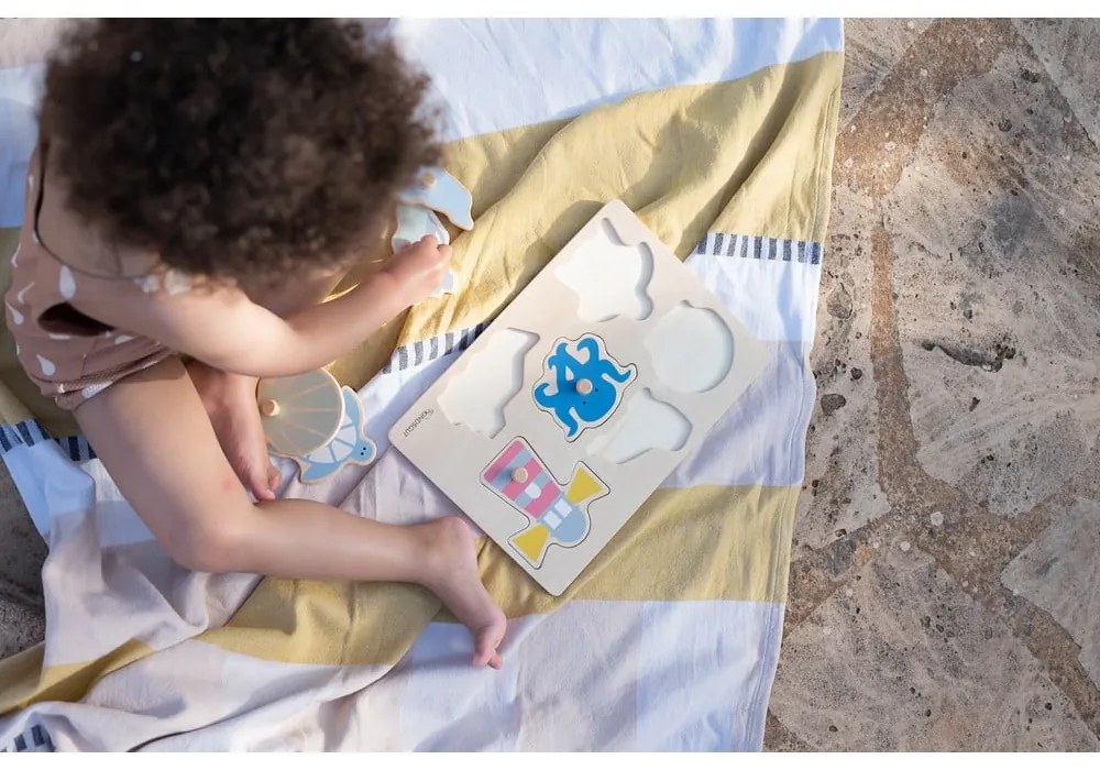 Дървен пъзел (брой части 6) Ocean – Kindsgut