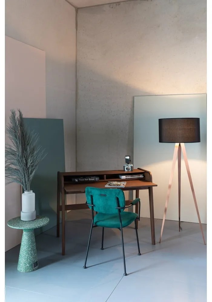 Кафяво писалище с изтеглящ се плот Barbier - Zuiver