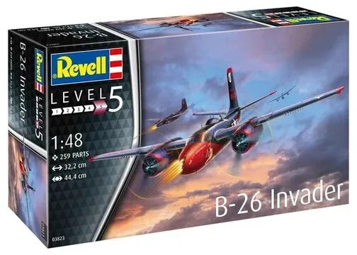 Сглобяем модел, Revell, Бомбардировач B-26B Invader, 259 части