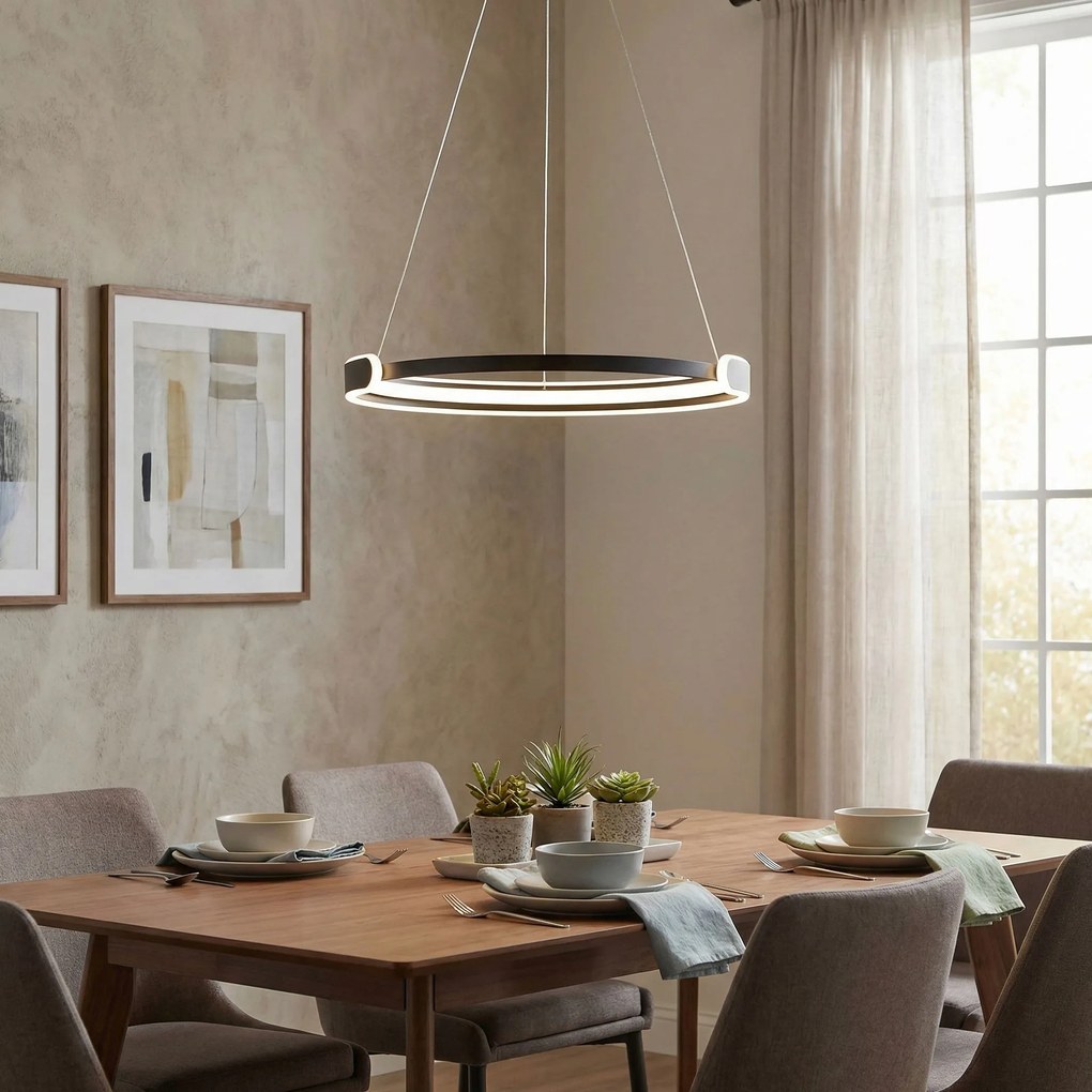 Таванна лампа LED APP1927-CP Black