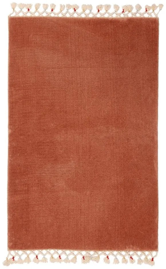 Кафяв килим за баня 50x75 cm Tuft – Foutastic