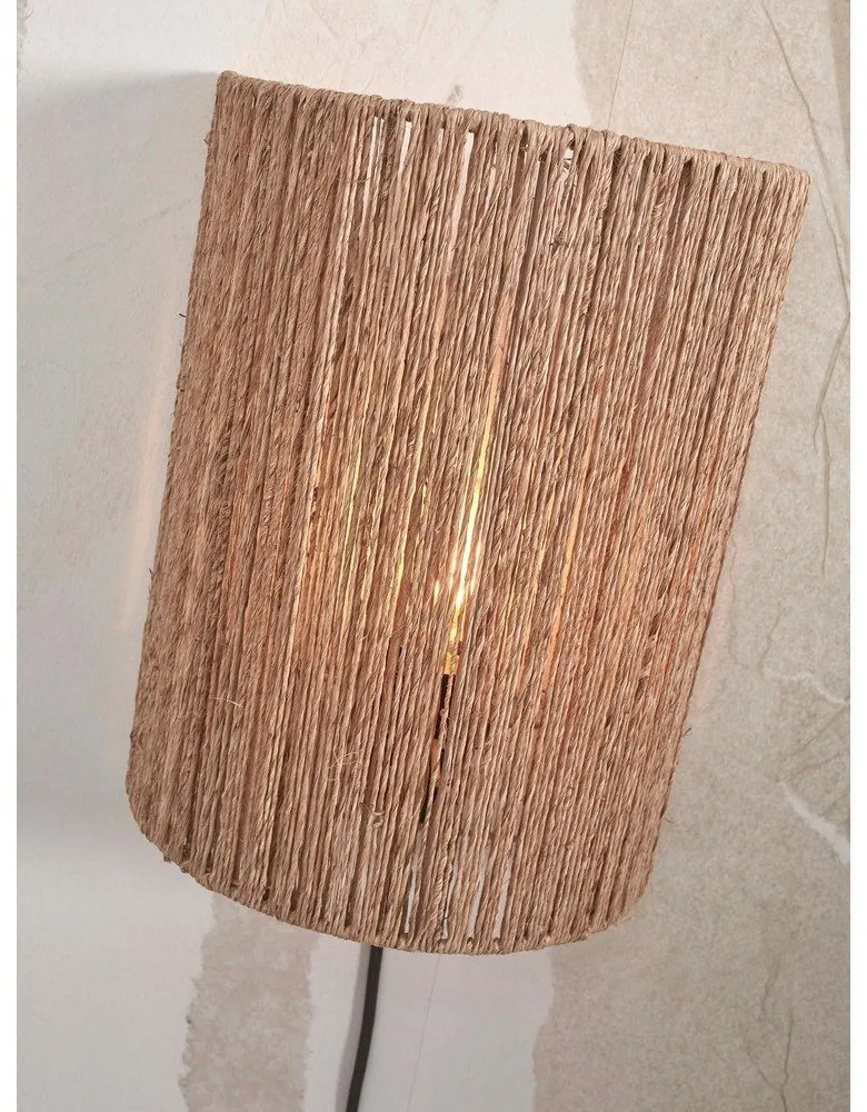 Стенна лампа в естествен цвят Iguazu - Good&Mojo