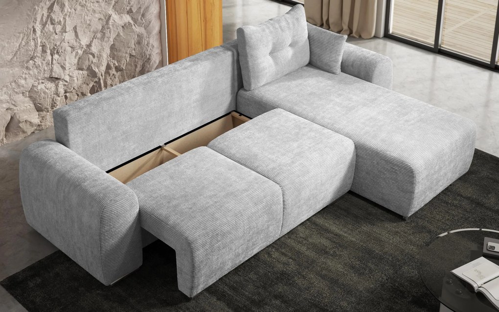 Разтегателен ъглов диван Аполо