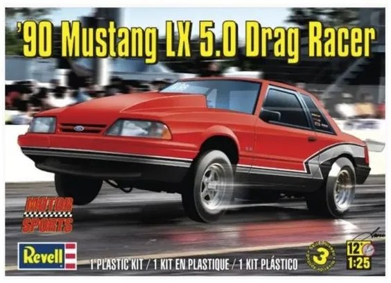 Revell - Сглобяем модел Форд Мустанг LX 5.0 Drag Racer