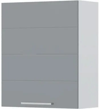 Висящ шкаф Hudson V7-60-1K-White - Gray