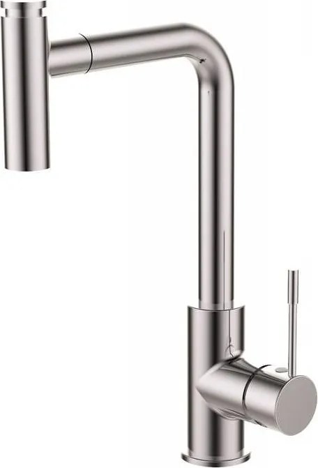Стоящ смесител за кухн, Inter Ceramic, ICF 7163228, с изтеглящ душ