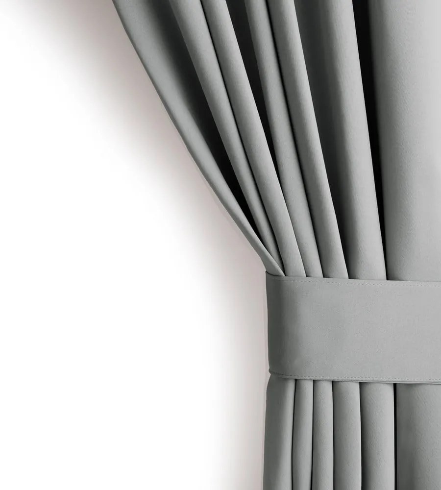 Сиво термо/dimout перде 140x175 cm Kierra – Restilo