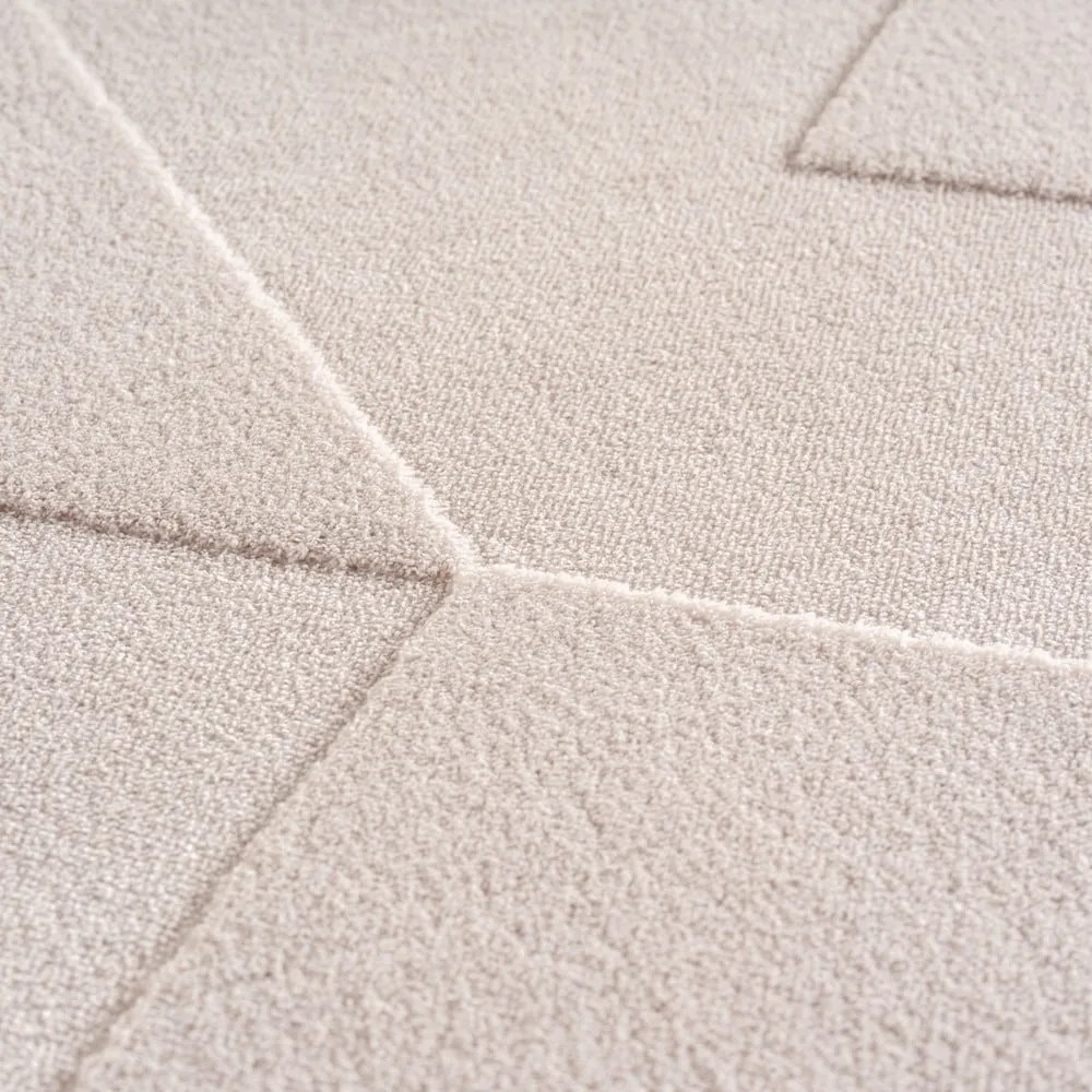 Кремав килим подходящ за пране 80x150 cm Pompei 1613 – Ayyildiz Carpets