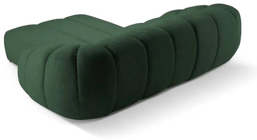 Зелен ъглов диван (десен ъгъл) Diana – Micadoni