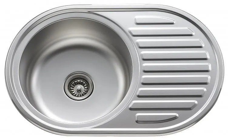 Кухненска мивка D7750PF, алпака