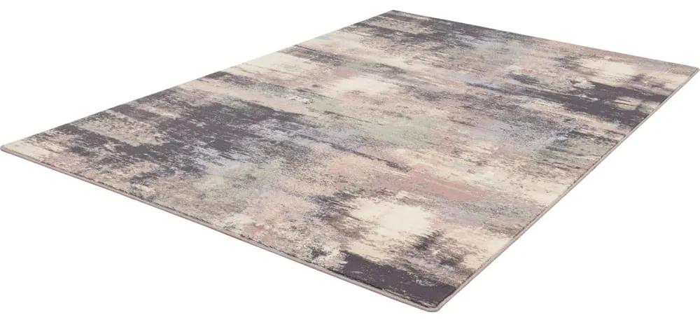 Светлорозов вълнен килим 133x180 cm Fizz - Agnella