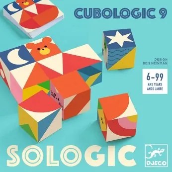 Djeco - Логическа игра cubologic 9 DJ08581