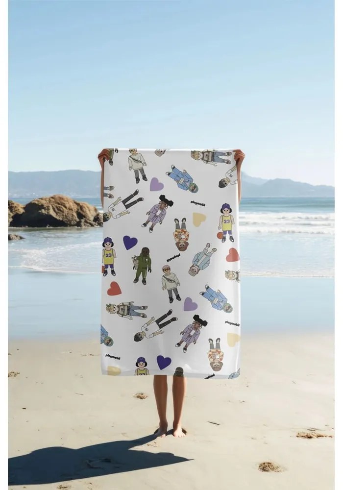 Памучена плажна кърпа от тери 75x140 cm Unique United – Playmobil