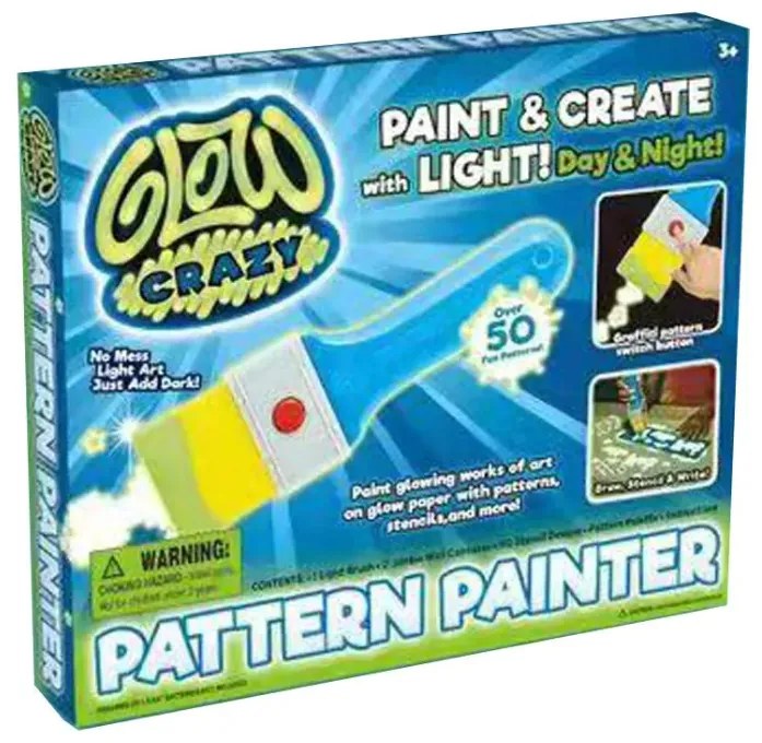 Четка Фенер и Шаблони за Светеща Декорация - Pattern Painter