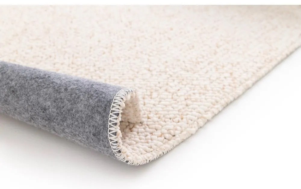 Бял килим 120x170 cm Petra Liso – Universal