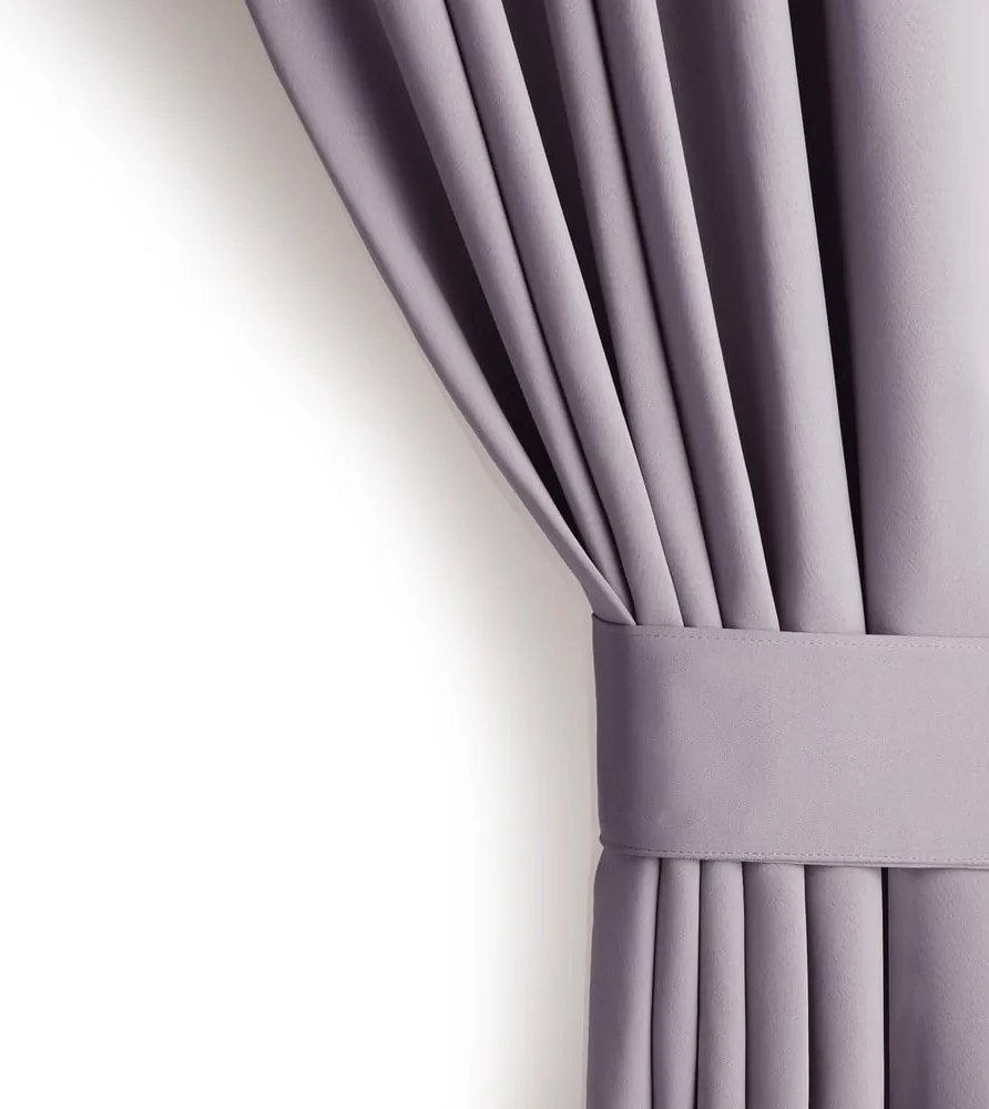 Сиво-розово затъмняващо перде 140x270 cm Kierra – Restilo