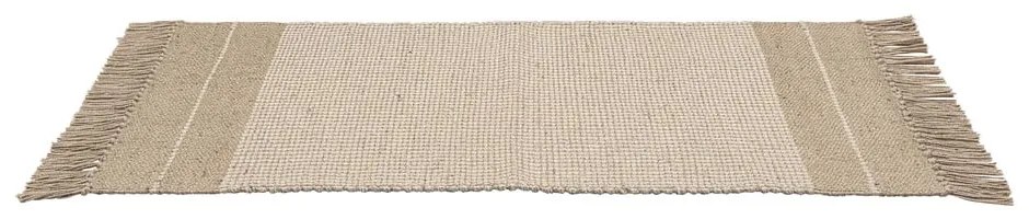 Бежова постелка за баня от юта Pica, 50 x 80 cm - Wenko