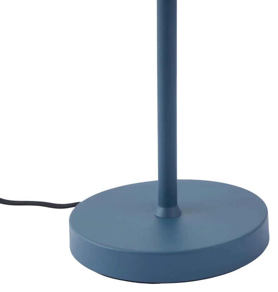Модерна настолна лампа синя - Stijn
