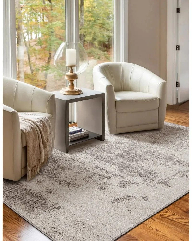 Килим в сиво и кремаво 133x190 cm Lori – FD