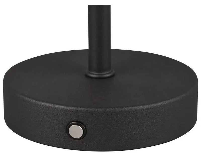 Матовочерна настолна LED лампа с възможност за димиране (височина 30 cm) Jeff - Reality