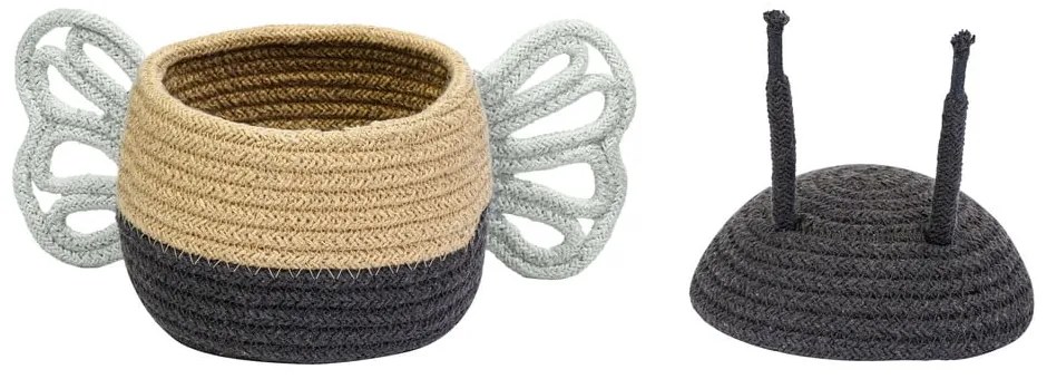 Текстилна детска кошница за играчки ø 15x15 cm Baby Bee – Lorena Canals