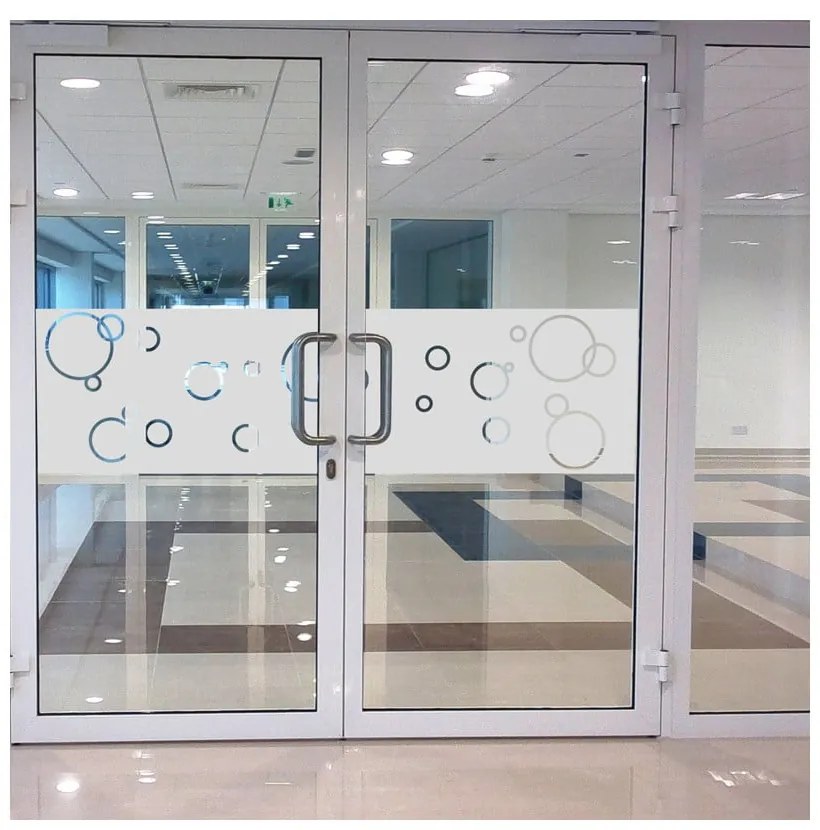 Водоустойчив стикер за душ Bubbles, 200 x 55 cm - Ambiance