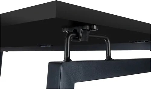 Сгъваемо бюро за компютър Ruhhy 26117 Черен, стил Лофт