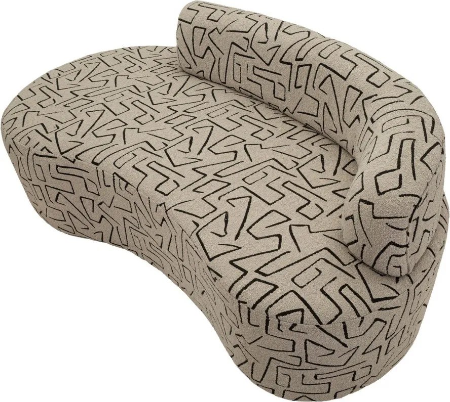 Бежов диван от букле 176 cm Nairobi – Mauro Ferretti