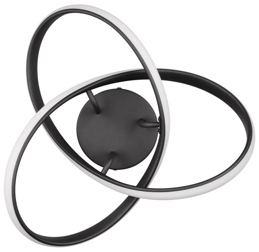 Черна LED светлина за таван Meo - Trio