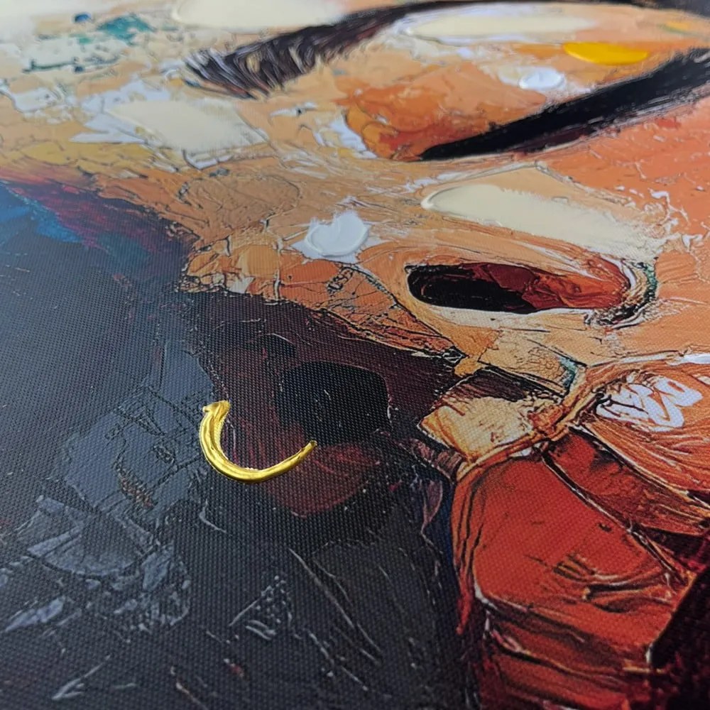 Картина с ръчно изрисувани елементи 70x100 cm Vivian – Styler