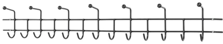 Черна метална стенна закачалка 119 cm Barato – Spinder Design
