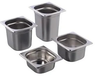 Horecano - Иноксов гастронорм 1/6 GN h65мм 176х162мм 14/1 GF-(GF-16065)