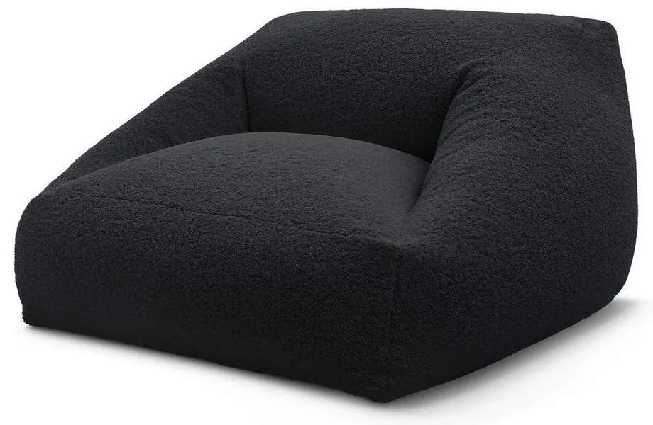 Черен пуф Lilibet – Bobochic Paris