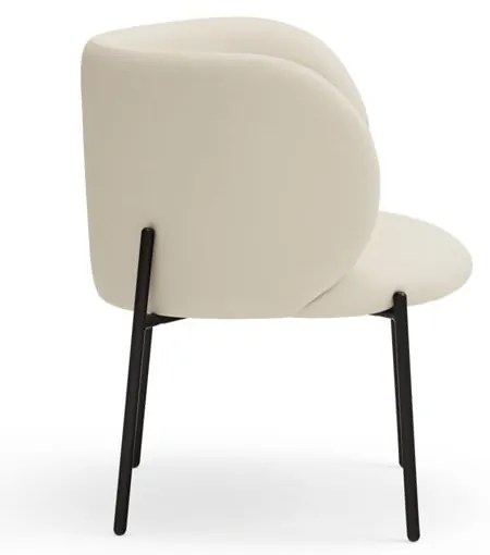 Бял фотьойл от изкуствена кожа Mogi - Teulat