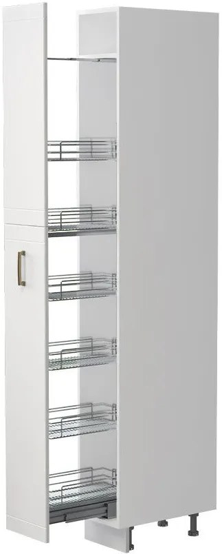 Подов шкаф Висок Tahoma K23-30-1KZ-White matte