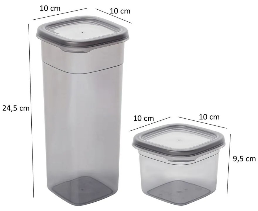 Кутии в комплект 18 бр. за храна Fresco – Hermia