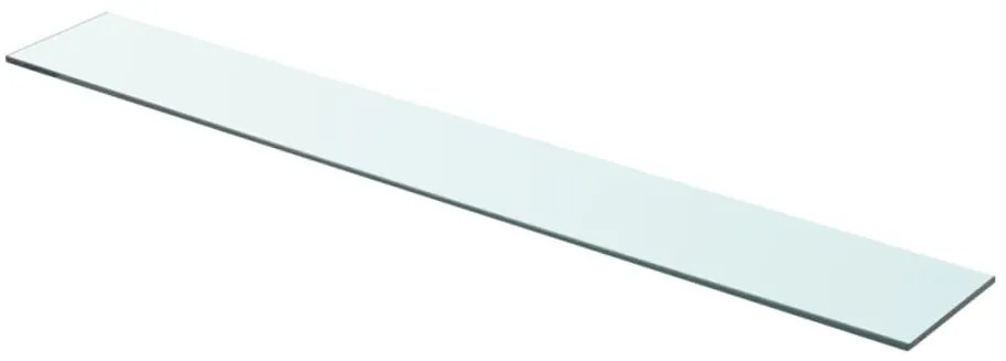 3051577 vidaXL Рафтове, 2 бр, панели прозрачно стъкло, 90x12 см