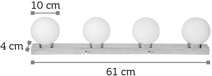 Стенни аплици InLight 43420-4