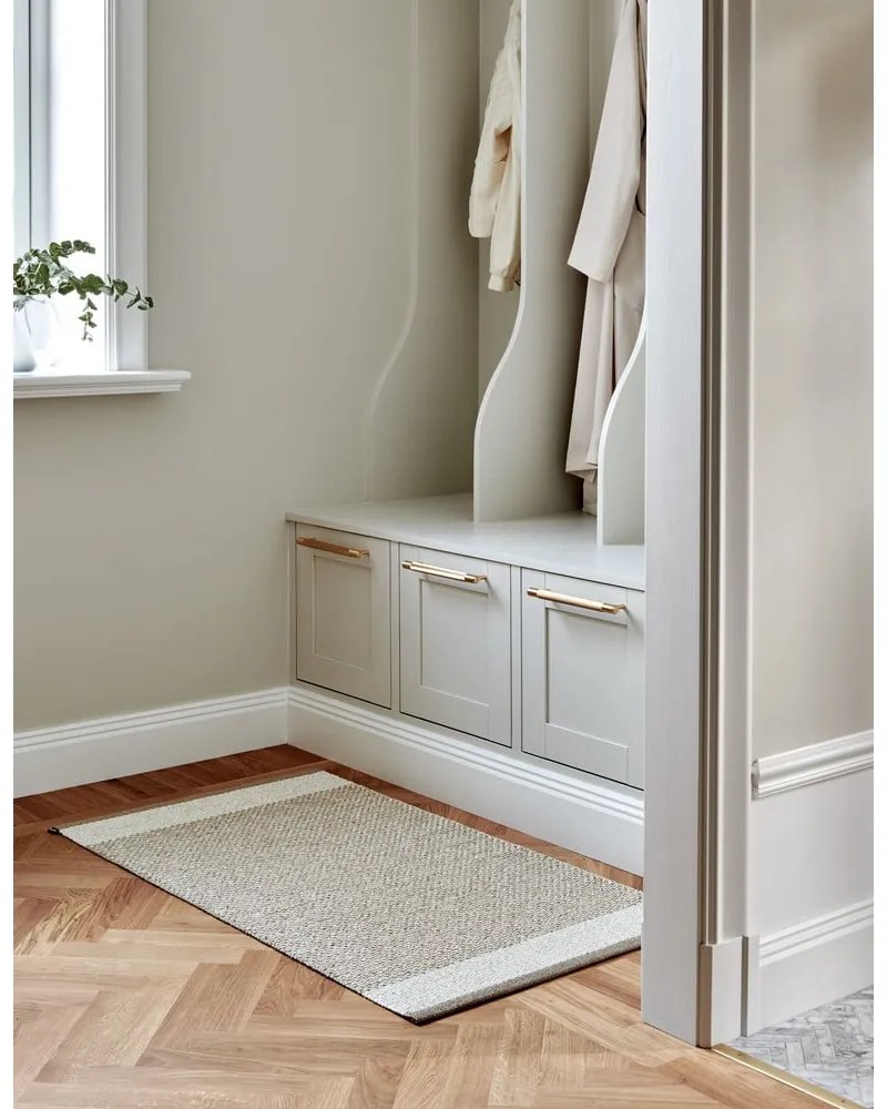 Бежов килим за открито и закрито 60x85 cm Edit Mud Vanilla – Pappelina