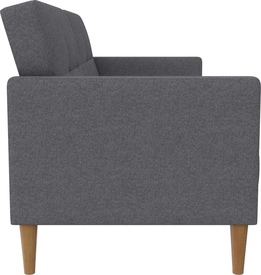 Сив сгъваем диван 82 cm Lilly – Støraa