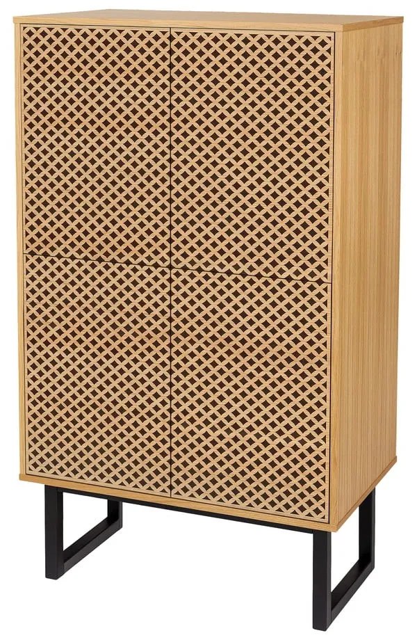 Комод в декор от дъбово дърво Diamond Camden - Woodman